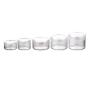 50PCS Clear Empty Refillable Plastic Cosmetic Jars Makeup Cream Lotion Eyeshadow Traveling Packing Bottles Lip Balm Storage Holder Container DIY Beauty Tools(10g/0.34oz)