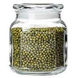 WH- Kitchen Glass Lid Sealed Lead-free Fresh Coffee Beans Can Jam Jar Grain Sorting Storage (Size : 750ML)