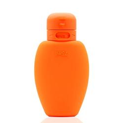 Silicone Travel Bottle 2.64 oz Leak Proof Cosmetic Travel Containers Set Shampoo Bottles Squeeze Refillable Empty Small Toiletry Bottles Travel Tubes For Liquids BPA Free (Orange)