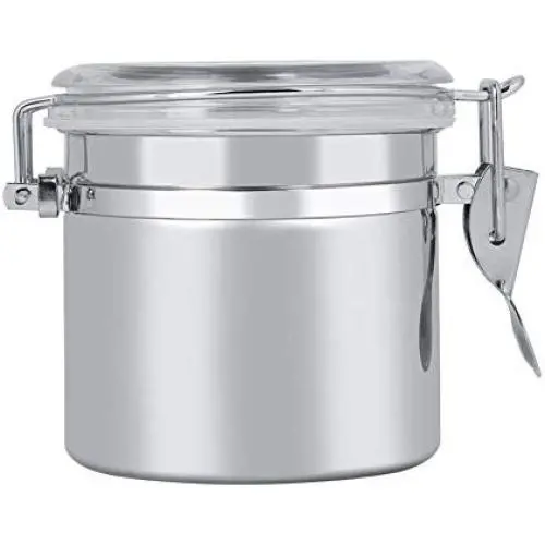 Edelstahl-Kaffeekanne Lebensmittelbehälter Tee-Zucker-Milch-Pulver-Behälter (B 1311 cm)