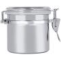 Neufday-Stainless Steel Coffee Canister Food Storage Jar Tea Sugar Milk Powder Container(B 1311cm)
