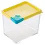 CANAFA Transparent ABS/PP Rice Dispenser Food Storage Box Dry Dried Food Storage Box Container Box