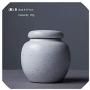 Japanese Coarse Pottery Tea Cans Tea Set Tea Caddy Jar Pot Sugar Bowl Coarse Pottery Tea Sealed Creative Home Decor,B