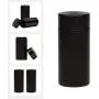 SRW1961 2 x Stash Jar Airtight Aluminium Herbbehälter Schwarz
