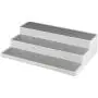 MC Home Kitchen Pantry 3-Tier Cabinet Organizer Storage Shelf Spice Jar Rack White MC Home Kitchen Pantry 3-Tier Cabinet Organizer Storage Shelf Spice Jar Rack White