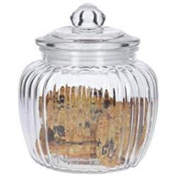 Kitchencraft Home Made Medium Glass Storage Jar, 1.4 Litres (2.5 Pints)