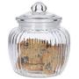 Kitchencraft Home Made Medium Glass Storage Jar, 1.4 Litres (2.5 Pints)