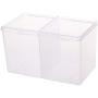 Milue Remover Paper Makeup Cotton Pad Storage Box Rhinestone Nail Art Tools Container