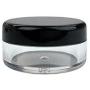 astore2017 25pcs 5g Clear Plastic Jars with Black Lids,Stackable Cosmetic Container for Cream Toners Lip Balms