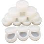 SZBS Silicone containers 7ml Clear Container For Dab Oil Non-stick Round Shape Concentrate Wax Storage Jars (10)