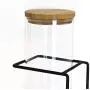 Contenant de Rangement Alimentaire HOUSIYU pour Café, Thé, Fruits Secs, Thé Latte/Thé de Café, Vitrine de Produits, Pot en Verre, 34-10cm Contenant de Rangement Alimentaire HOUSIYU pour Café, Thé, Fruits Secs, Thé Latte/Thé de Café, Vitrine de Produits, Pot en Verre, 34-10cm