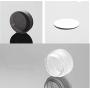 Frosted Glass Bottle Cream Jars Empty Refill Cosmetic Sample Packing Travel Containers With PE Disc Liner,2Pcs (50g)