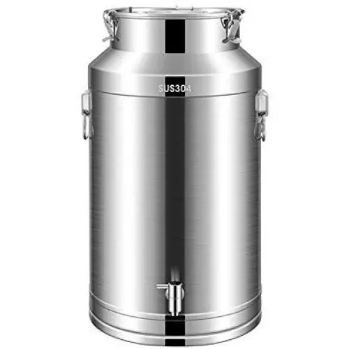 Fermenteur en Acier Inoxydable RSHJD, Seau à Lait, Paillette à Vin, Idéal pour le Stockage de Lait, Riz, Huile, Céréales, Facile à Transporter, Plusieurs Tailles Disponibles. Fermenteur en Acier Inoxydable RSHJD, Seau à Lait, Paillette à Vin, Idéal pour le Stockage de Lait, Riz, Huile, Céréales, Facile à Transporter, Plusieurs Tailles Disponibles.