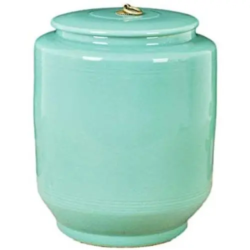 Contenants de Rangement Airtight avec Boîtes, Pots en Céramique pour Céréales, Canisters, Pot à Biscuits pour Organisation de la Cave à Provisions, Farine, Riz, Bonbons, 15L, 33x28cm Contenants de Rangement Airtight avec Boîtes, Pots en Céramique pour Céréales, Canisters, Pot à Biscuits pour Organisation de la Cave à Provisions, Farine, Riz, Bonbons, 15L, 33x28cm
