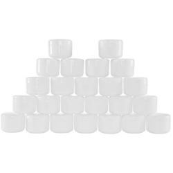 Stalwart 75-STO2004 White 4 Ounce Plastic Jar Containers, 4 oz