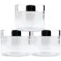 Beauticom 60 Grams/60 ML (2 Oz) Round Clear Leak Proof Plastic Container Jars with SILVER Lids for Travel Storage Makeup Cosmetic Lotion Scrubs Creams Oils Salves Ointments (3 Pieces) Beauticom 60 Grams/60 ML (2 Oz) Round Clear Leak Proof Plastic Container Jars with SILVER Lids for Travel Storage Makeup Cosmetic Lotion Scrubs Creams Oils Salves Ointments (3 Pieces)
