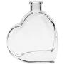 Viva Haushaltswaren 12 Mini Heart Shaped Bottles 50 ml Bottles A Funnel