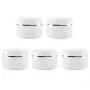 Minkissy 5pcs Travel Cream Jars Mini Cream Container Travel Size Bottles Cosmetic Makeup Container 20g