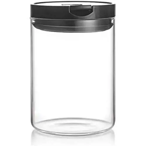 Bouteille de Rangement en Verre JIAQI avec Bouchon et Fermoir, Conteneur de Rangement, Pots pour Pâtes, Thé, Café, Biscuits, Snacks (750 ml / 26 oz) Bouteille de Rangement en Verre JIAQI avec Bouchon et Fermoir, Conteneur de Rangement, Pots pour Pâtes, Thé, Café, Biscuits, Snacks (750 ml / 26 oz)