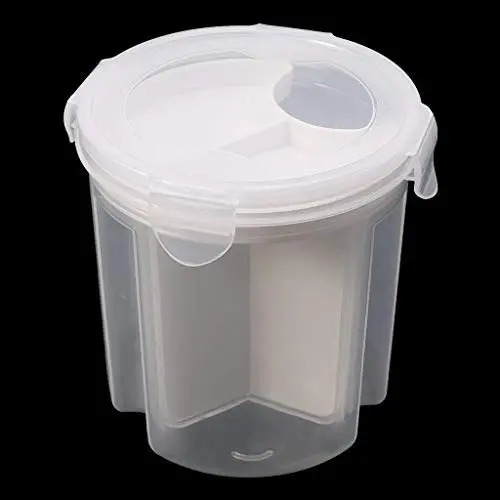 Kitchen Food Storage Jar Airtight Food Storage Kitchen Food Cereal Grain Bean Rice Plastic Storage Tanks Container Box (Size : S) Kitchen Food Storage Jar Airtight Food Storage Kitchen Food Cereal Grain Bean Rice Plastic Storage Tanks Container Box (Size : S)