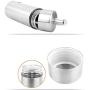 LQQGXLCondiment bottle, jar condiment storage box Spice jar oil dispenser stainless steel sauce jar storage container set flavoring spice jar sugar bowl sugar bowl