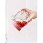 Yl Ly Glass Sealed Jar Jam Food Jar Kitchen Glass Jar Storage Jar Storage Jar Candy Nut Jar Pink Yl Ly Glass Sealed Jar Jam Food Jar Kitchen Glass Jar Storage Jar Storage Jar Candy Nut Jar Pink