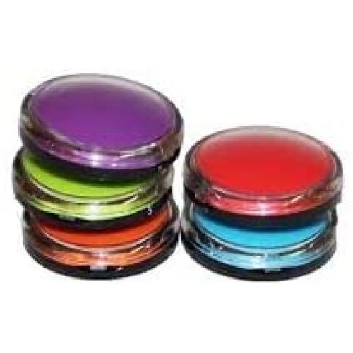 10 Pcs Non-Stick Silicone Wax Dab Containers 10 ml Multi Use Storage Jars - Assorted Colors