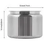 Bouteille en Acier Inoxydable 304 Stainless Steel Avec Joint en Coton Conteneur de Stockage pour Kois, Thé, Café, Poudre, Distributeur de Céréales Bouteille en Acier Inoxydable 304 Stainless Steel Avec Joint en Coton Conteneur de Stockage pour Kois, Thé, Café, Poudre, Distributeur de Céréales