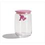 Gianni Storage Jar with Lid by Mattia Di Rosa Size: Large, Color: Pink