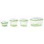 Rubbermaid 2041779 FreshWorks Produce Saver Food Storage Containers, 4 Piece Set