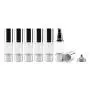 Bouteilles Doseuses Sans Pompe à Air Cornucopia (6 Pièces, 30ml); Récipients Réutilisables pour Fond de Maquillage