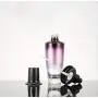 1PCS 50ml/1.7oz Upscale Purple Gradient Glass Pump Press Bottle Vial Lotion Dispenser Portable Travel Cosmetic Storage Containers Jar Pot Holder for Emulsion Essence Serum