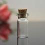 10 Pcs Cute Mini Clear Cork Stopper Glass Bottles Vials Jars Containers Small Wishing Bottle