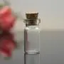 10 Stück Niedliche Mini Klare Korkstopfen Glasflaschen Beutel Gläser Kleine Wunscherfüllungsflaschen