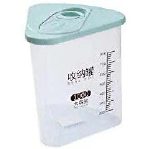 Kitchen Storag Box - 1pc Plastic Food Storage Box Kitchen Organizer Candy Container For Food Save Grain With Cover Kitchen Storage Boxes