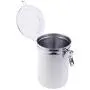 Anchor Stainless Steel Jar with Transparent Lid, Silicone Gasket, Lock Clamp - 60oz Anchor Stainless Steel Jar with Transparent Lid, Silicone Gasket, Lock Clamp - 60oz