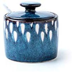 Mini Spice Jars Ceramic kitchen seasoning jar Nordic home creative seasoning jar