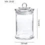 3 Stück Glas Apothekergläser (3 x 23 oz) – D3,5