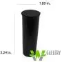 Bouteilles hermétiques W Gallery 10 Black 60 Dram Pop Top - Contenants étanches anti-odeurs - Flacons en plastique médical de qualité médicale pour pilules, herbes, fleurs, suppléments, lot de gros, pas de bocaux en verre Bouteilles hermétiques W Gallery 10 Black 60 Dram Pop Top - Contenants étanches anti-odeurs - Flacons en plastique médical de qualité médicale pour pilules, herbes, fleurs, suppléments, lot de gros, pas de bocaux en verre