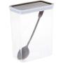 Almencla Cereal Container,Airtight Plastic Storage Containers Perfect for Food Storage Containers Kitchen Storage Containers - Brown