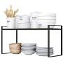 Kitchen Organization Metal Spice Rack Under Sink Holder Jars Shelf Countertop Seasoning Storage Freestanding Display For Cabinet Bathroom Pantry Cupboard (Size : 50.7x20.5x24cm)