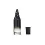1 Stück 120 ml/4 oz Schwarzer Gradient Glass Pump Press Flasche Lotion-Dosierbehälter Reise-Kosmetik-Lagerbehälter Jar Pot mit Schwarzer Pumpe für Emulsion Serum