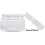 HOME 75-STO2001 Clear 4 Ounce Plastic Jar Containers, 4 oz HOME 75-STO2001 Clear 4 Ounce Plastic Jar Containers, 4 oz