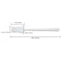 Pana Brand (50 pièces) Spatules Maquillage en Forme de Pique Blanc 5'' pour Mélanger et Échantillonner les Crèmes et Masques Faciaux. Pana Brand (50 pièces) Spatules Maquillage en Forme de Pique Blanc 5'' pour Mélanger et Échantillonner les Crèmes et Masques Faciaux.