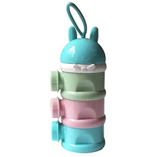 storage jar Grain container Food container Storage Box,Portable Portable Separate Layered Milk Powder Box, Blue storage jar Grain container Food container Storage Box,Portable Portable Separate Layered Milk Powder Box, Blue
