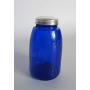 Cobalt Blue Glass Masons Jar