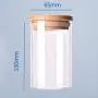 Bouteille de Rangement en Verre Haute Résistance Borosilicaté Transparent – Idéale pour Stockage Alimentation, Bonbons, Biscuits – Organisateur de Cuisine en Verre Transparent. Bouteille de Rangement en Verre Haute Résistance Borosilicaté Transparent – Idéale pour Stockage Alimentation, Bonbons, Biscuits – Organisateur de Cuisine en Verre Transparent.