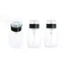 3 Pcs (200ml/6.8oz) Clear Empty Pump Pressing Bottle with Flip Lid Nail Polish Remover Holder Refillable Portable Makeup Holder Jars Pot Travel Storage Sub Bottling for Liquids 3 Pcs (200ml/6.8oz) Clear Empty Pump Pressing Bottle with Flip Lid Nail Polish Remover Holder Refillable Portable Makeup Holder Jars Pot Travel Storage Sub Bottling for Liquids