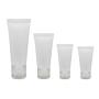 20PCS Clear Empty Refillable Plastic Soft Tubes Cosmetic Sample Bottles Jars Makeup Travel Containers For Lip Balms Lip Gloss Shampoo Shower Gel Body Lotion (100ml)