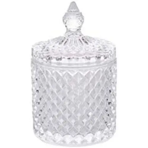 Deux Boîtes à Bonbons en Verre avec Couvercle – Boîte à Bonbons en Cristal, Bol à Sucre, Boîte de Rangement pour Biscuits et Cookies (Transparent, Grand Cylindre) Deux Boîtes à Bonbons en Verre avec Couvercle – Boîte à Bonbons en Cristal, Bol à Sucre, Boîte de Rangement pour Biscuits et Cookies (Transparent, Grand Cylindre)